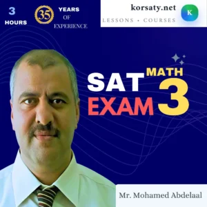 SAT-math exam 3