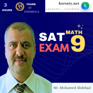 SAT-math exam 9